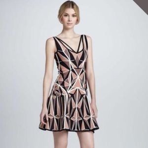 Herve Leger Hazel asymmetric dress. Stunning!